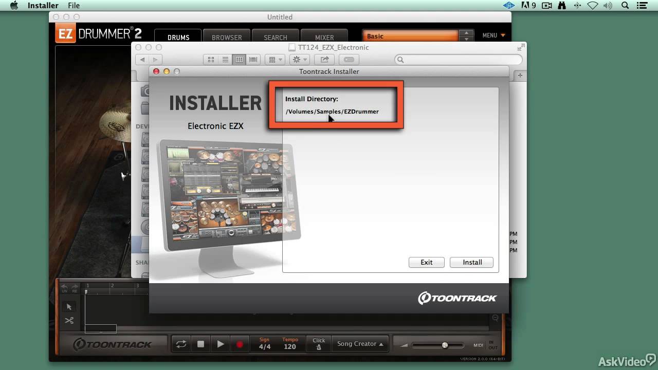 toontrack ezx install for mac